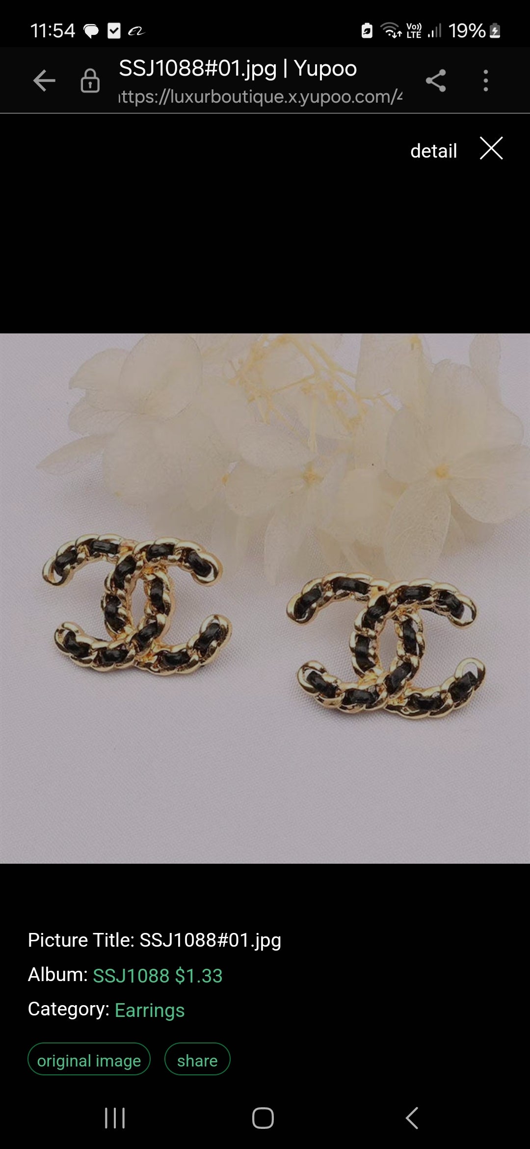 3 pairs of earrings one price